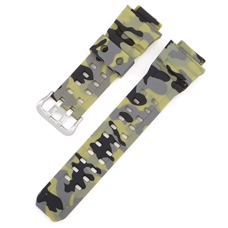 ストラップカシオ G-SHOCK レンジマン GW-9400 GW9300 迷彩樹脂ゴム