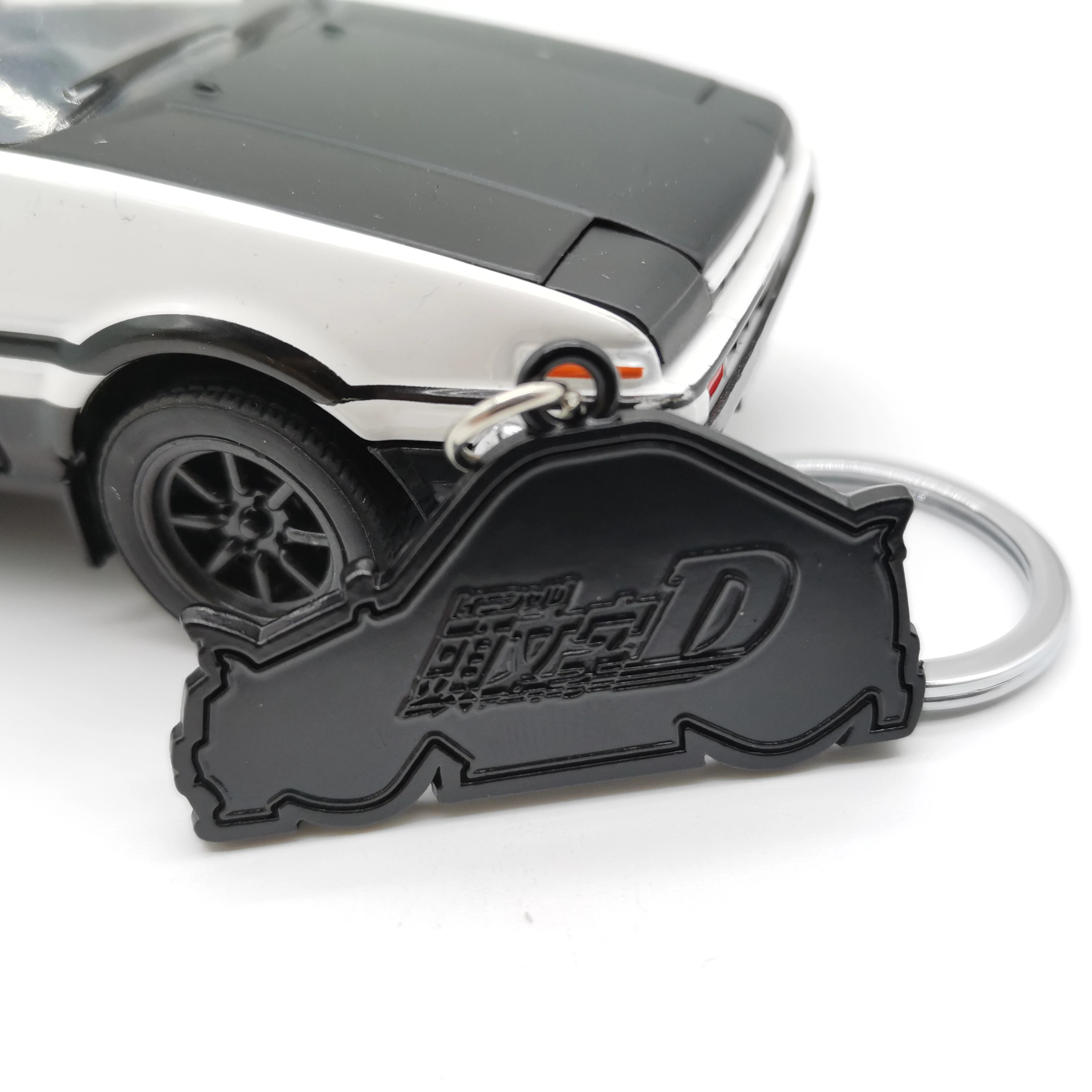 JDM Keychain Initial D Key Strap AE86 Fujiwara Tofu Shop RACING Performance Car Keychain Accessories Key Chain