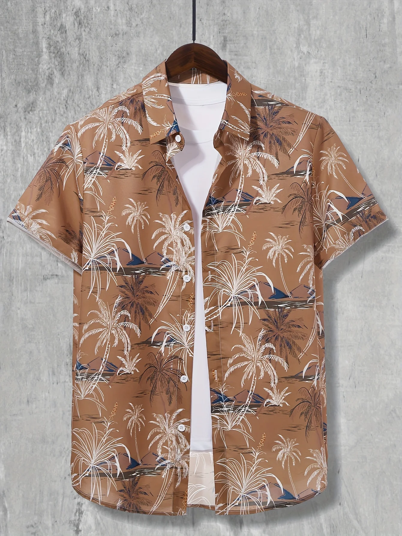 Coconut Palm Print Hawaiian Sh - đánh giá và giá Summer Clothing Resort