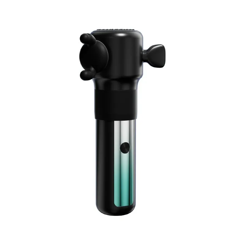 Fascia gun high frequency vibration whole body muscle relaxation massage stick electric home massager multi-head impact gun LCD