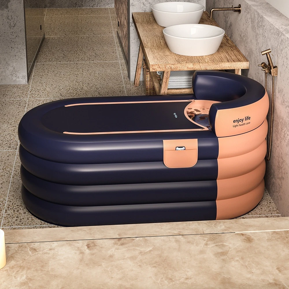 Bath Bucket Folding Adult Full Body Bth Inflatable Household Bath Bucket