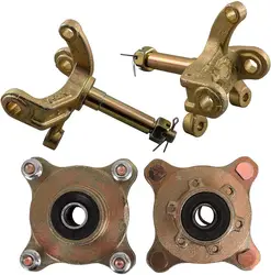 4 Stud Front Wheel Rim Hub Stub Axle Steering Spindle for Go Kart ATV Quad Taotao
