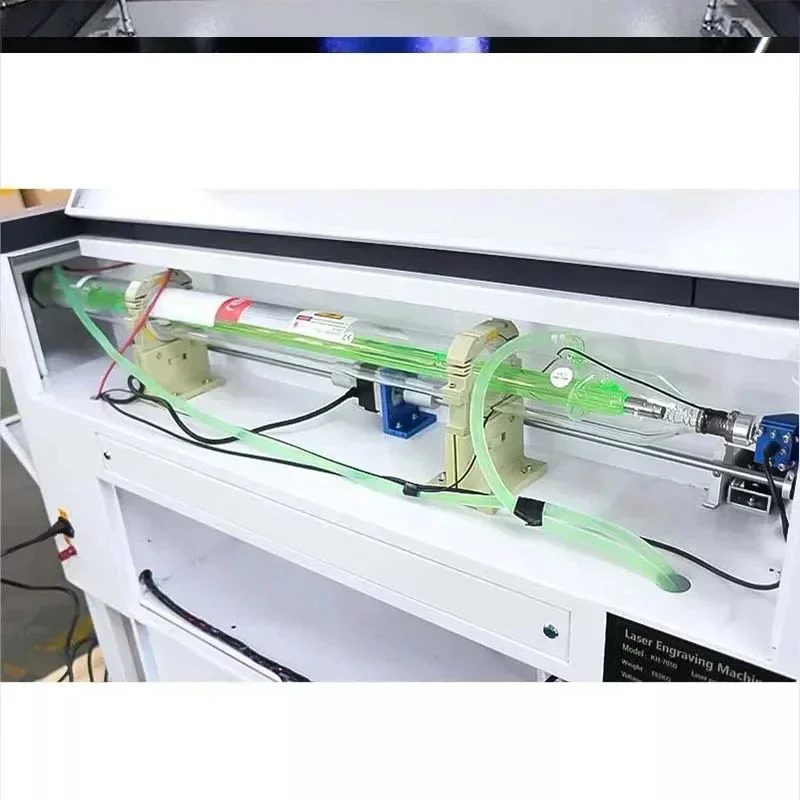 VEVOR آلة الحفر بالليزر 100 واط مع مبرد 700x500 مللي متر قاطع التركيز التلقائي RUIDA تحكم Lightburn 220 فولت