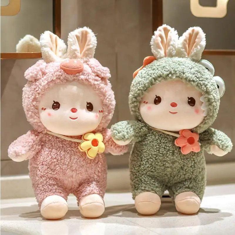 Stuffed Animal Plush Toy Multipurpose Bunny Plushies Rabbit Plush Pillow Innovative Plush Stuffed Toys Animal Decor Pillow