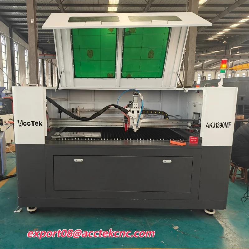 AccTek 6 in 1 Laser Welding Cutting Cleaning Marking Machine 1500W Optional For Acrylic Metal and Non-metal Aluminum Processing