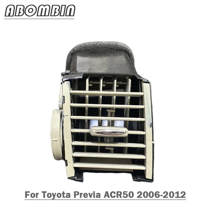 

Вентилятор переменного тока левый/правый/центральный вентилятор, решетка пыли в сборе Ctr, вентиляционное отверстие для Toyota Previa ACR50 2006 2007 2008 2009 2010 2011 2012