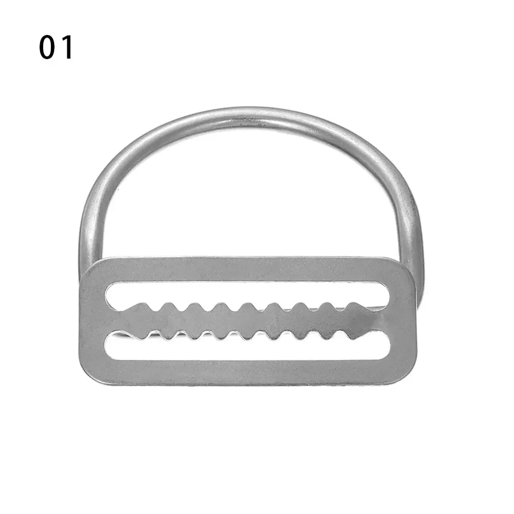 

BCD Accessoires Free Diving 2" Stainless Steel Scuba/Diving Weight Belt Belts Retainer Stopper Slide Keeper D Ring