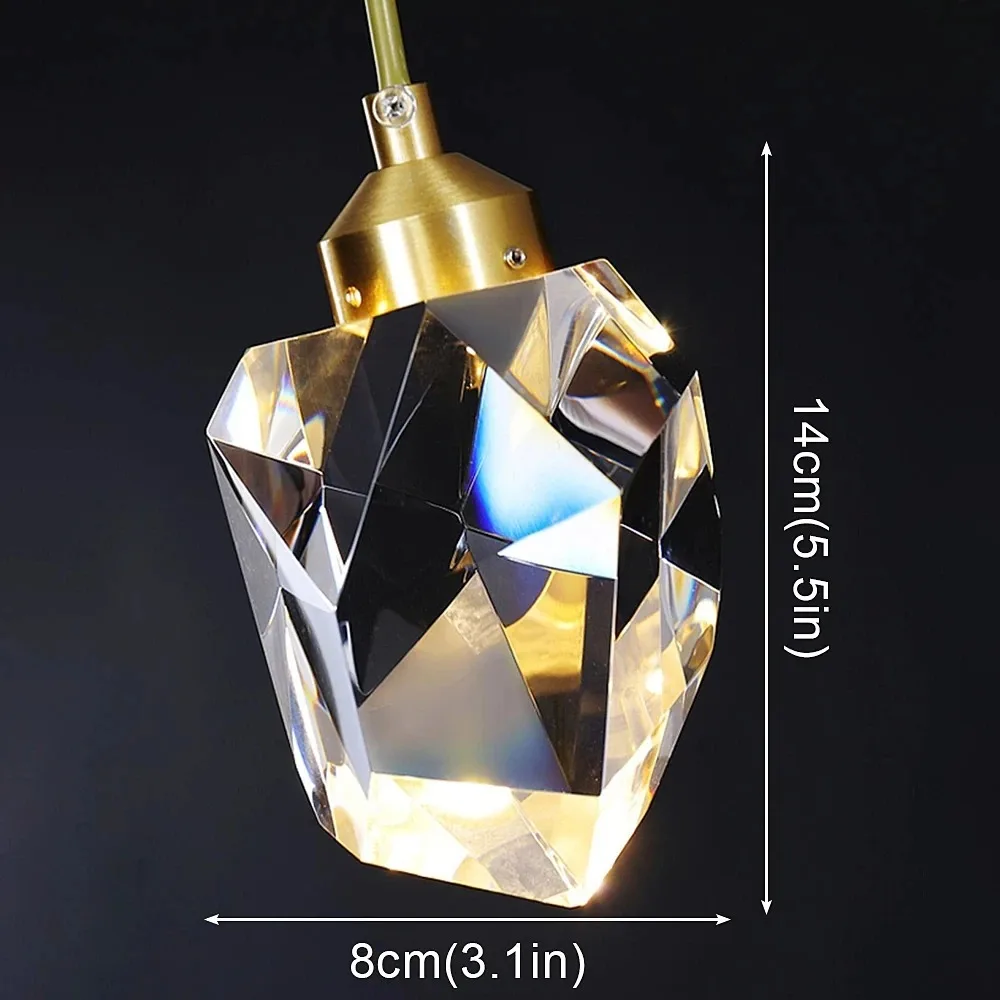 النمط الأوروبي ما بعد الحداثة الثريا قلادة Led ضوء غرفة المعيشة الفاخرة كريستال الثريا فندق اللوبي فيلا السقف الدرج #6