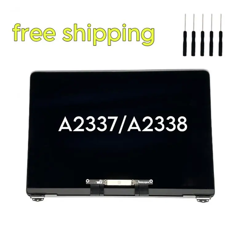 Top For Macbook Pro Air 13 inch Brand New A2337 A2338 LCD Display Screen Replacement Gray Sliver Gold Colors