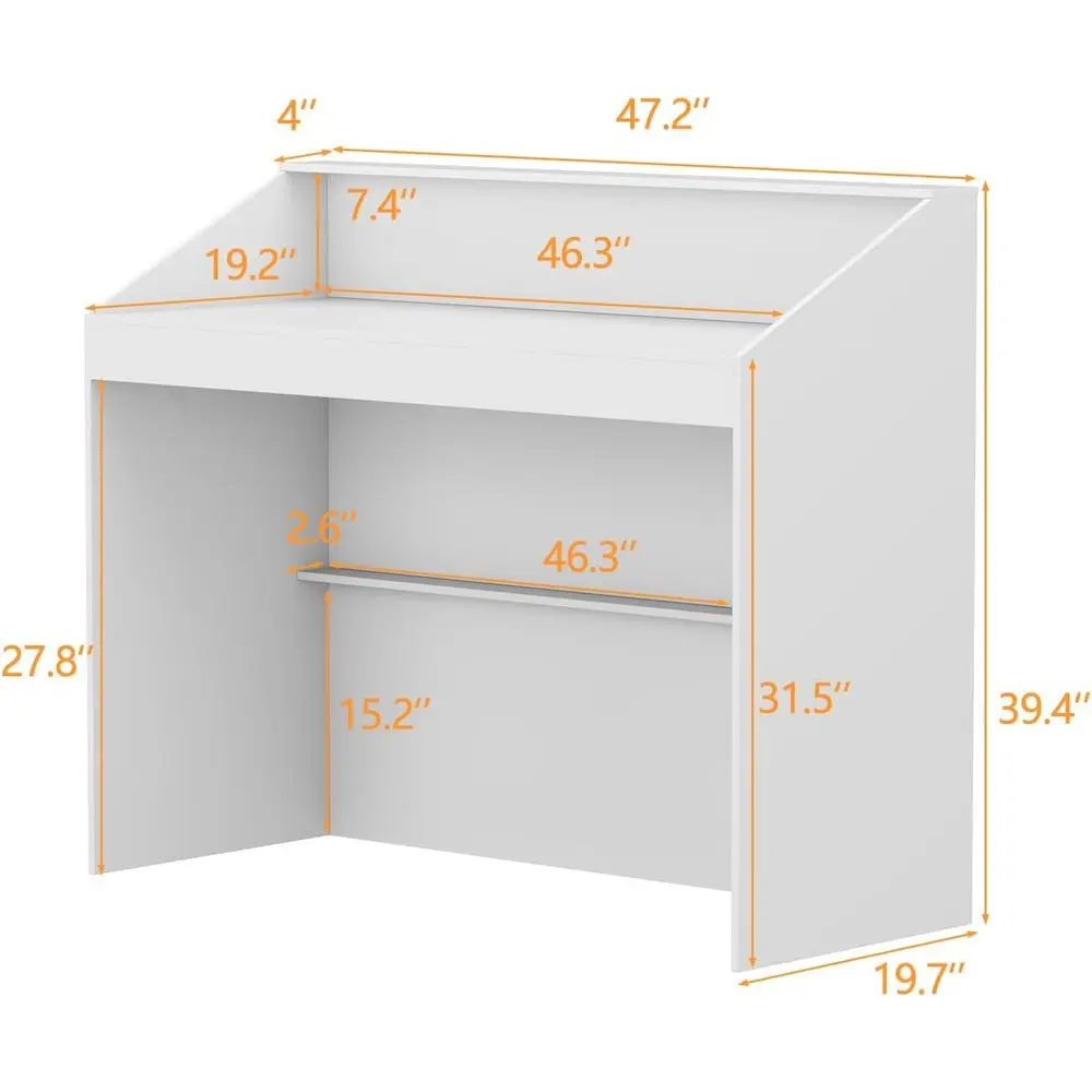 مكتب استقبال معاصر 47.2 بهو مع لمسات شريطية سوداء للمساحات الحديثة
