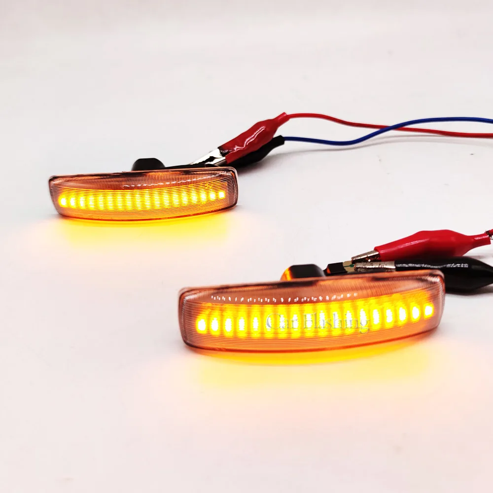 سيارة LED بدوره إشارة ديناميكية الجانب ماركر مصباح مكرر مؤشر ضوء لاند روفر فريلاند 2 ديسكفري 3 4 روفر سبورت L320