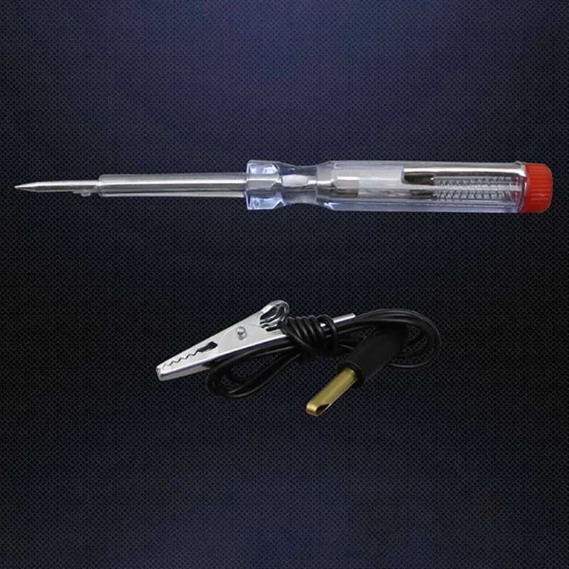 2X 6V 12V 24V DC Probe Light System Test Probe Lamp Auto Car Light Circuit Tester Lamp Voltage Test Pen Detector