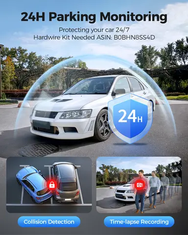 8 best sales azdome dash cam - №4