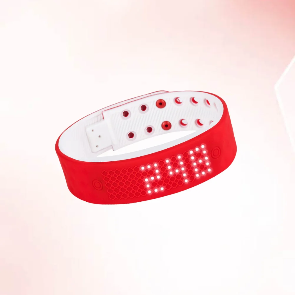 

Smart Wristb LED Multifunctional Bangle Sports Silicone Watch Step Counter Fitness Adjustable Buckle Excellent Gift