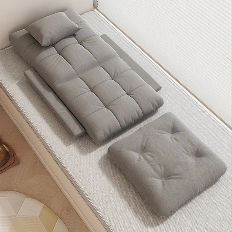 Bed Back Chair Bedroom Lazy Sofa Tatami Single Recliner Cushion Legless Sofa