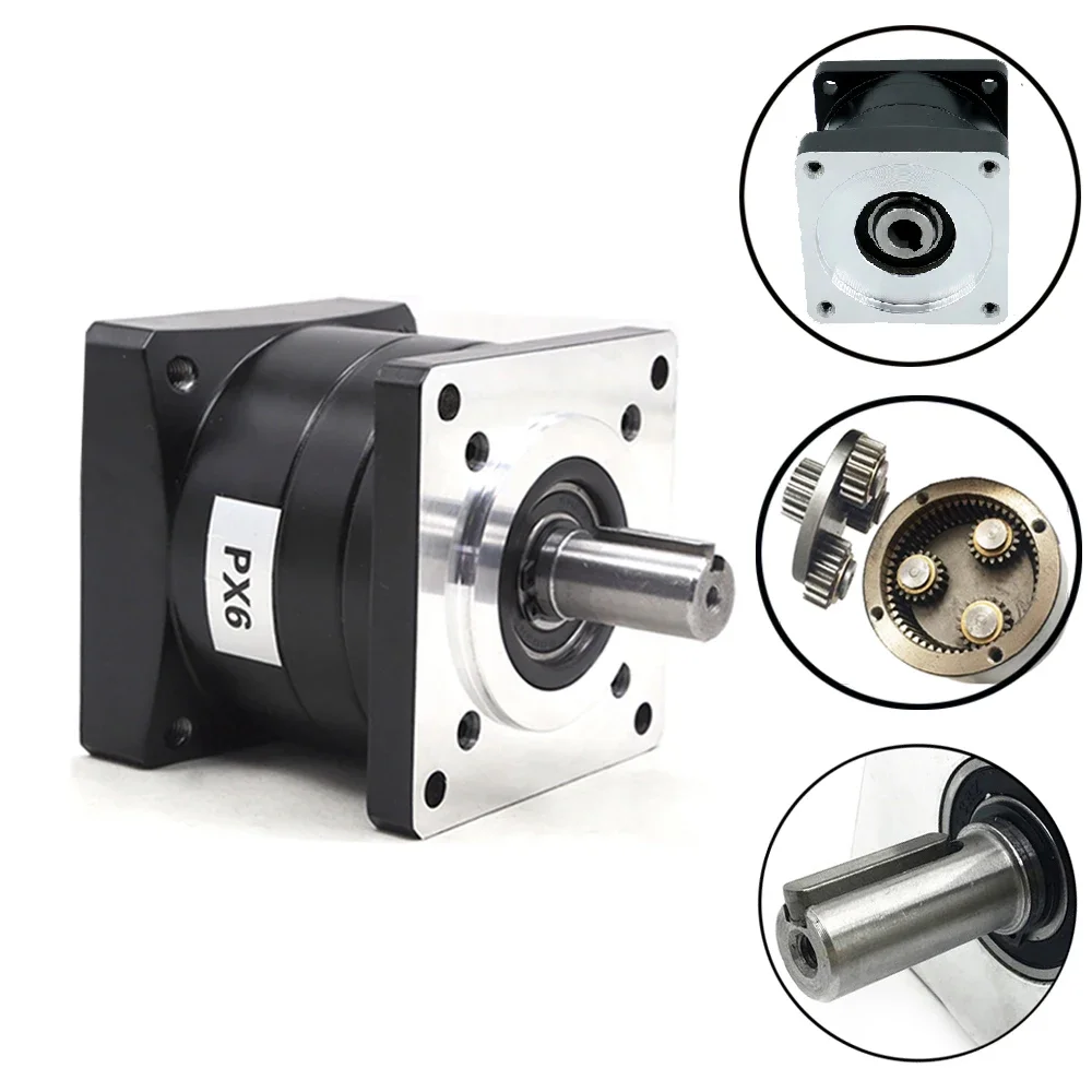 Stepper Motor Reducer nema34 planetary gearbox Gear 60Nm Speed Ratio 3:1,5:1,10:1~216 Input 12.7/14mm Step-down Gearbox CNC Part