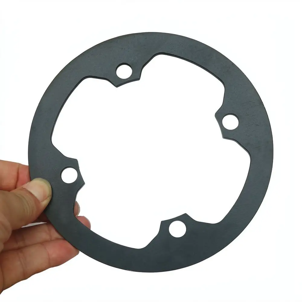 Cycling Crankset Guard 42T MTB Chainring Protector Aluminum Alloy Bicycle Sprocket Shield Mountain Bike Accessory
