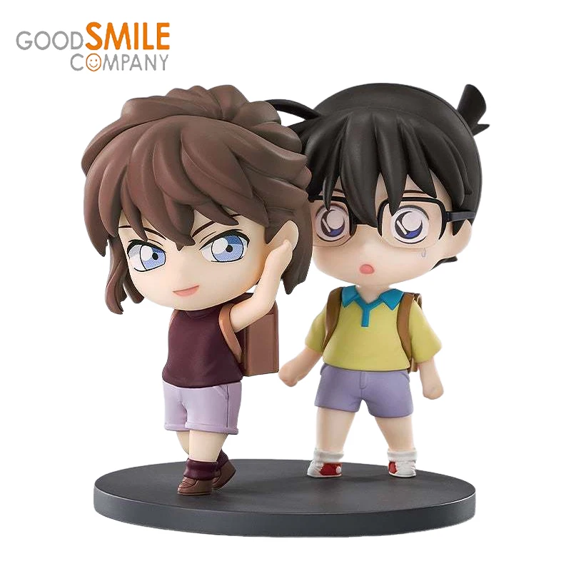 

Original GSC Qset Detective Conan Conan Edogawa & Anita Hailey Anime Figure PVC Collectible Model Doll Statuette Ornament Gift