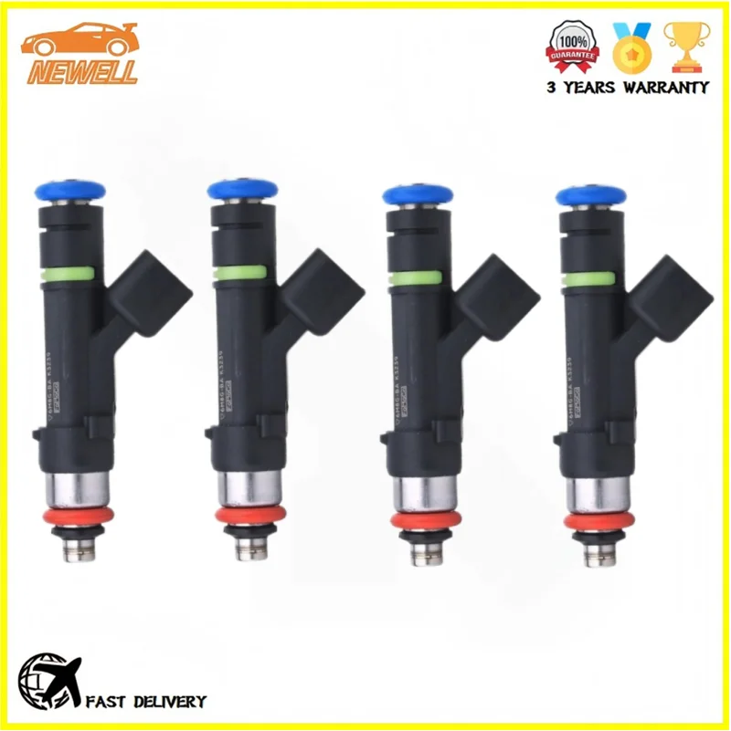 

4pcs 0280158287 Fuel injector For Mazda 3, 3 Sport, 5, 6, MX-5 Miata 1.8 2.0 2.3 I4 Mzr Disi Awd 2004-2015 Engine Fuel Nozzle