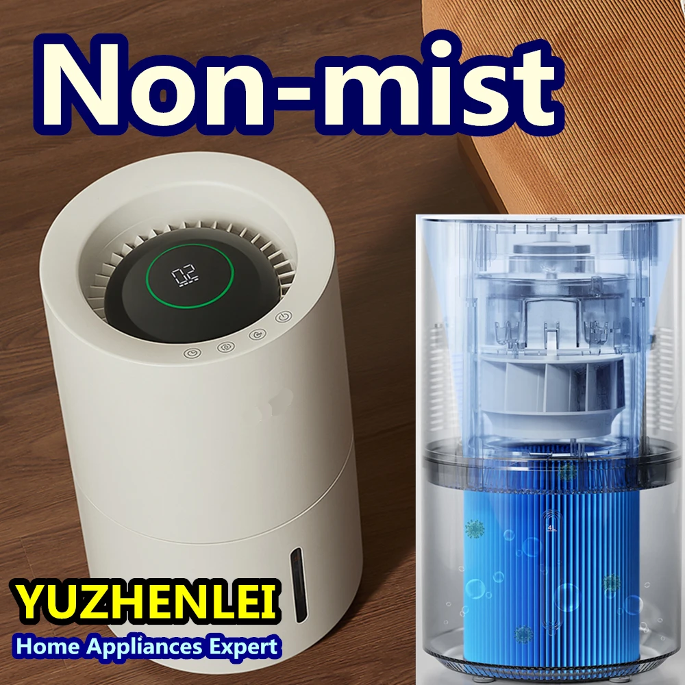 

Advanced Multifunction Non-mist Humidifier Intelligent More Mist 4L Large Capacity Touch Control High Quality Cool-Mist Impeller