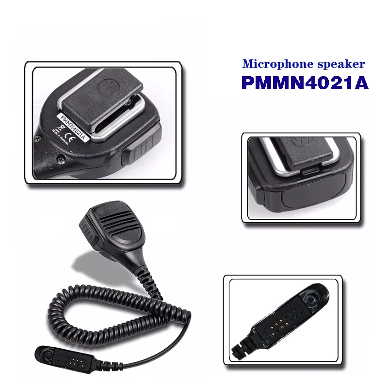 PMMN4021A Suitable for Motorola walkie-talkie GP328 GP338 GP340 GP380 PTX760 hand microphone shoulder microphone - Image 3