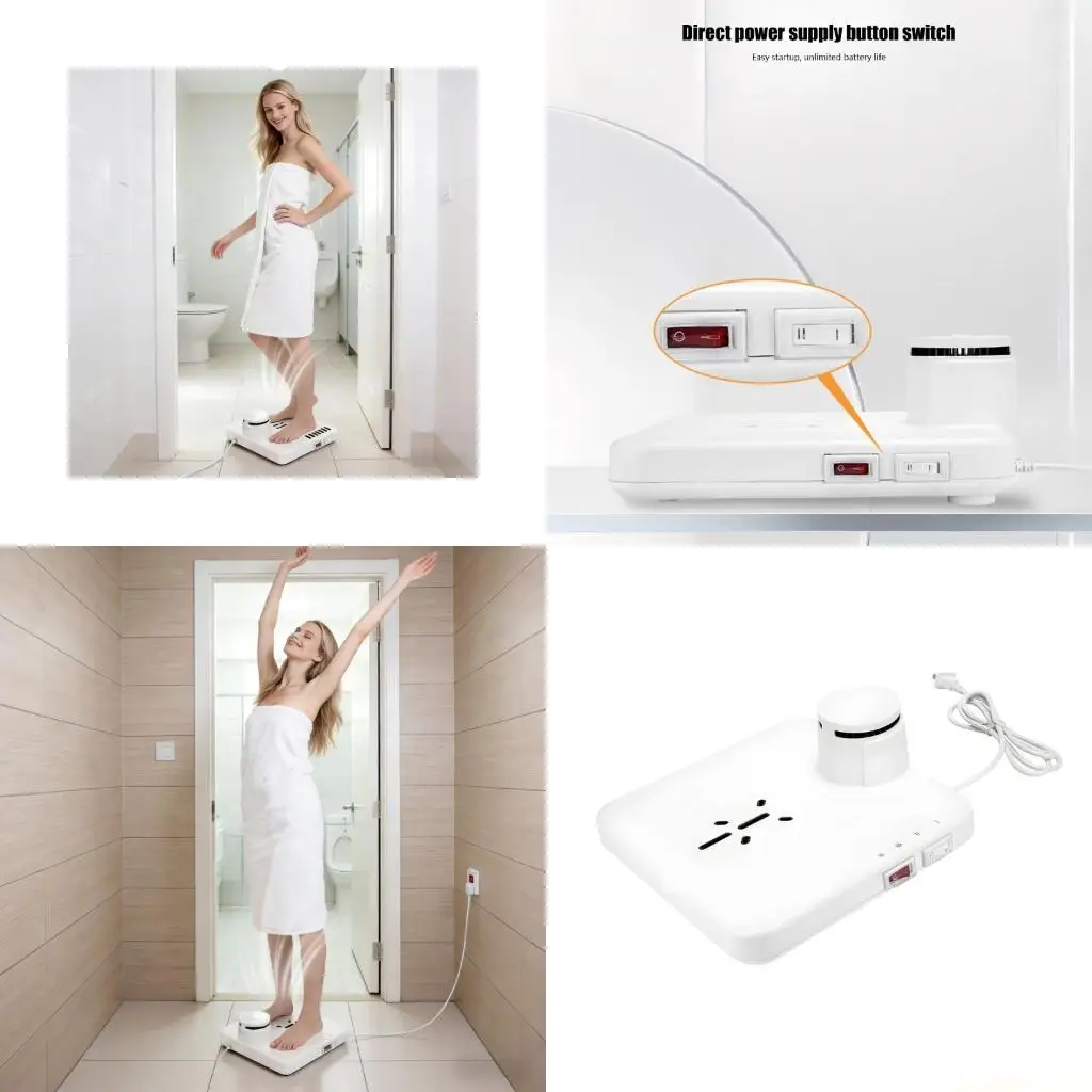 

D0AB Сушилка для тела из АБС-пластика, 110 В, США Разработана для быстрой сушки тела после душа или тренировок. двигатель, В