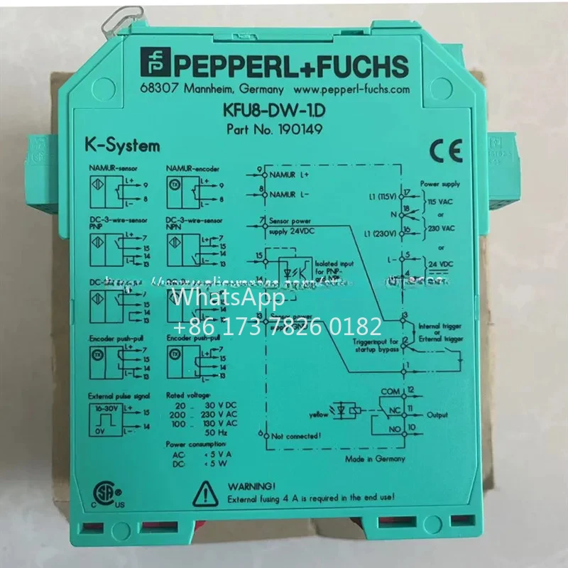 Isolation du réseau de sécurité KFU8-DW-1.D