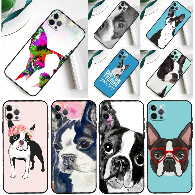 Boston Terrier Dog For Samsung Galaxy A52 A22 A32 A54 A34 A14 A55 A35 A15 A53 A33 A13 A05 A06 A16 Phone Case