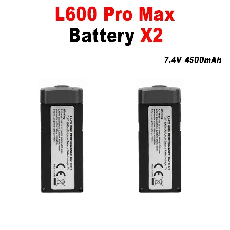 LYZRC L600 ProMax Drone batterie 7.4V 4500mAh 30min durée de vie de la batterie L600 ProMax Dron quadrirotor batterie Drone accessoires