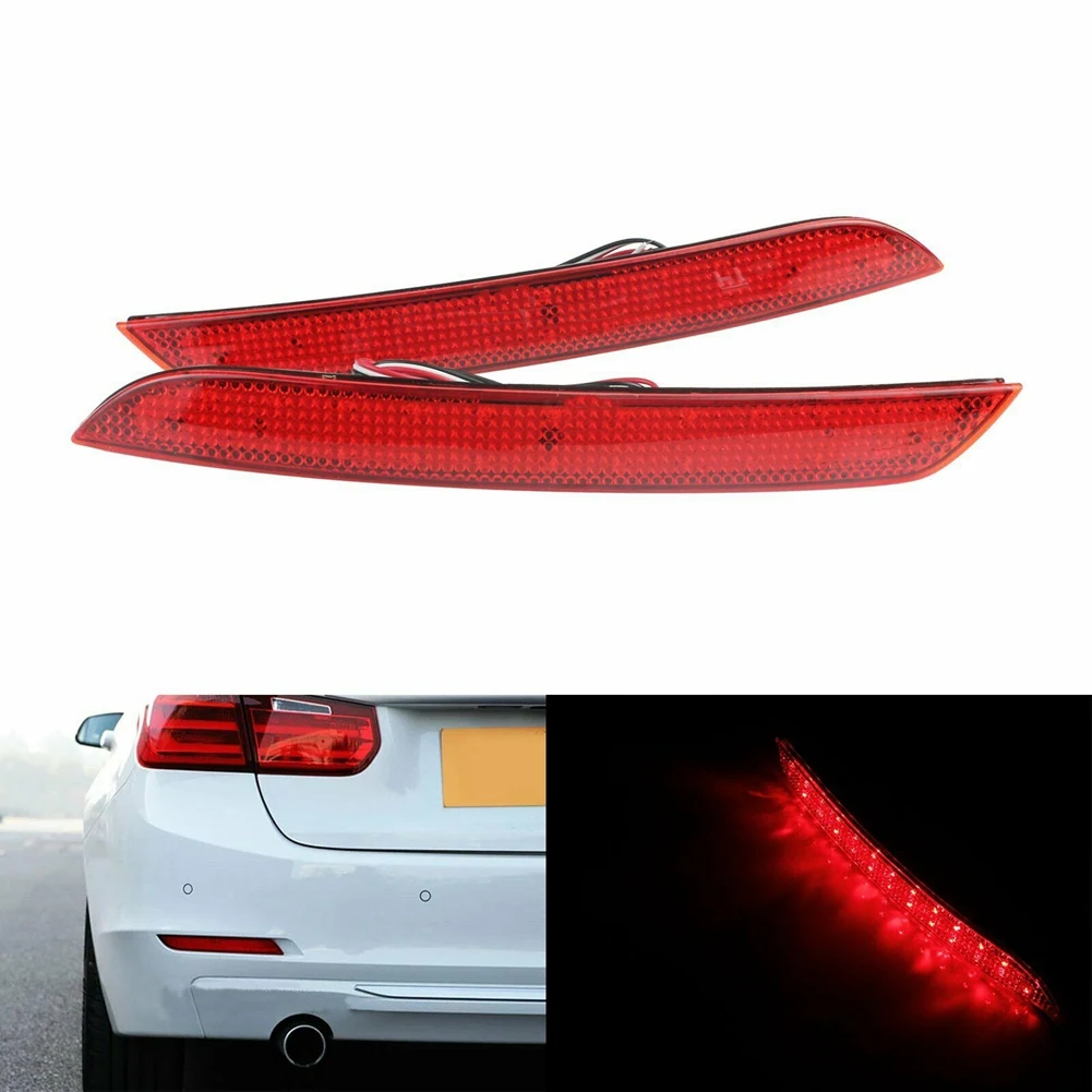 1 paar Achterbumper Reflector Remlichten LED Signaal Stop Lampen voor-BMW 5 Serie F10 F11 F18 520D 520I 523I 525D