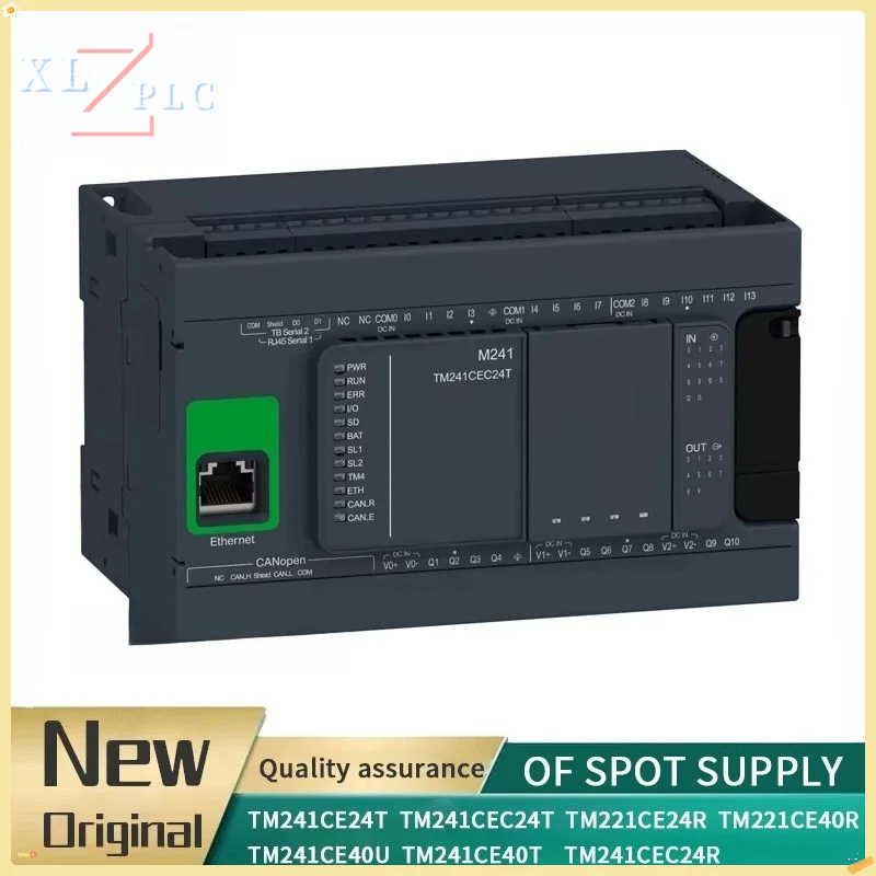 

New original TM241CE24T TM241CEC24T TM221CE24R TM221CE40R TM241CEC24R TM241CE40U TM241CE40T Programmable Controller