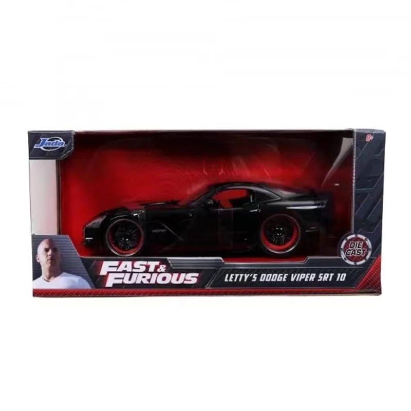 Jada 1/24 Fast & Furious 10 Lamborghini Gallardo Gold Rare Alloy car model gift collection for children