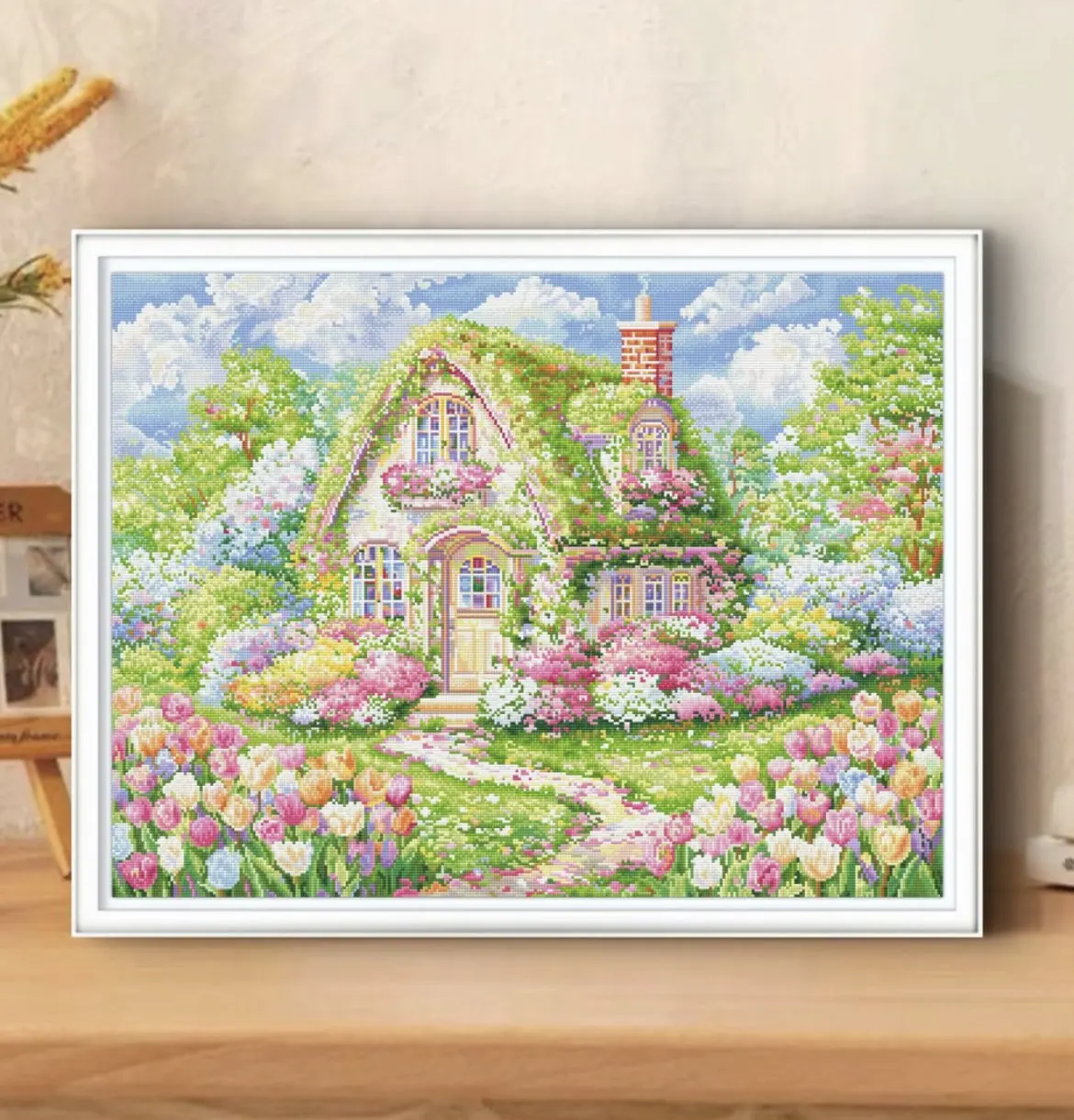 cottage-9ct-100x75cm-point-de-croix-imprime-pour-salon-ensemble-pour-kit-de-broderie-fils-entierement-en-coton-bricolage