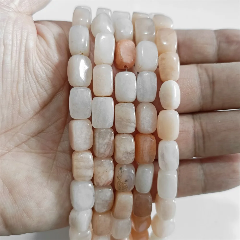 Wholesale Natural Smooth Square Stone Beads Loose Cube Bead Agates Quartzs Raw Mineral Beads for DIY Bracelets Earrings Neckalce