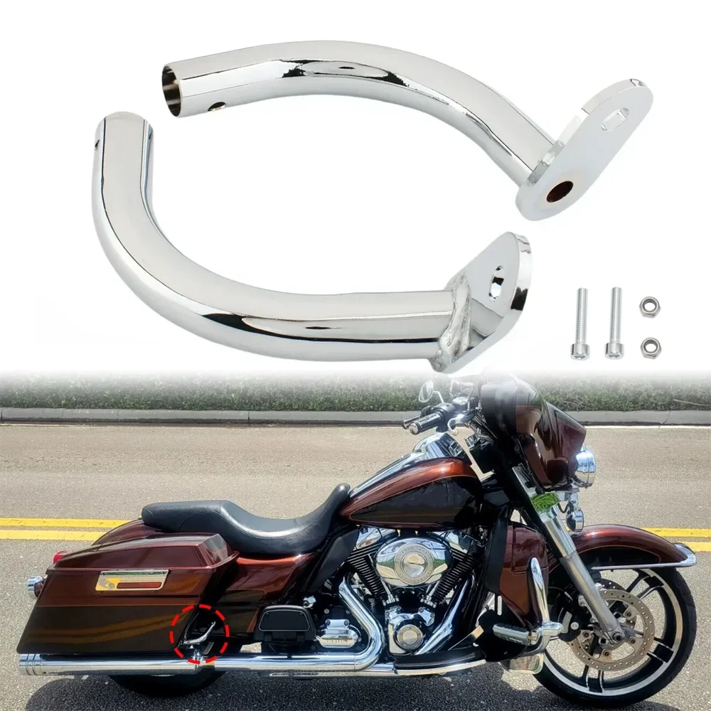 

Touring Saddlebag Guard Eliminator Support Brackets For Harley Road King Electra Glide Street Glide Road Glide 1993-2013