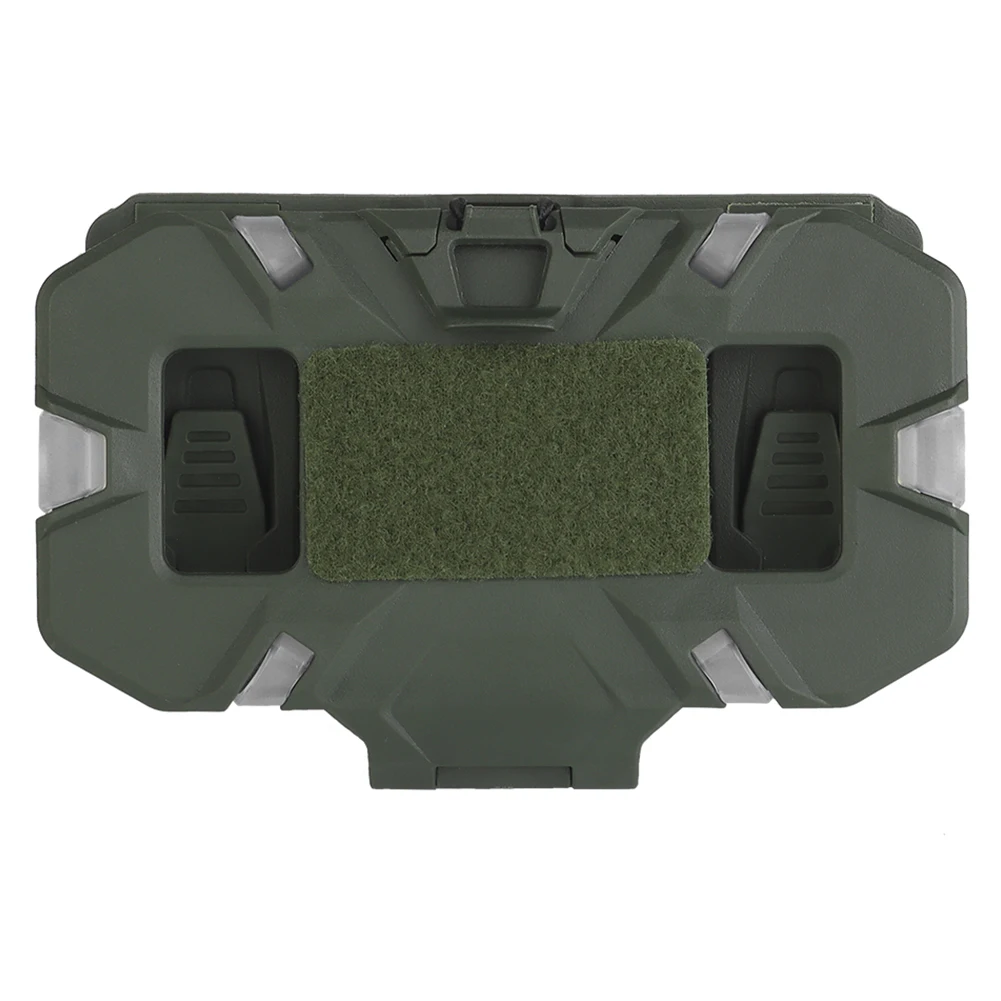 Vest Chest Cell Phone Carrier Universal Foldable Army Cell Phone Holder Mobile Phone Folding Mounting Bracket for Tactical Vest