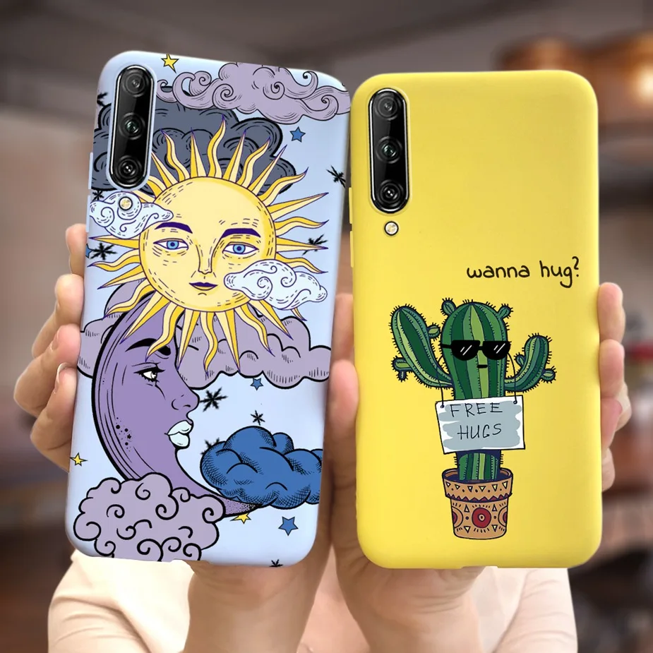 For Huawei Y9s Case Cute Painted Cover For Huawei Y9s STK-L21 STK-L22 Soft Silicone Fundas For Huawei Y9s Y 9 s HuaweiY9s Bumper