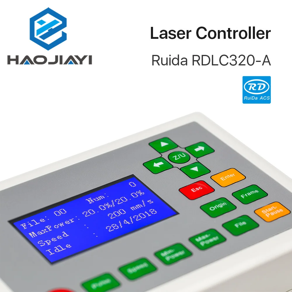 Panel sterownika lasera CO2 dla Ruida RDC6445G RDC6442S RDLC320-A Panel wyświetlacza maszyny do cięcia laserowego CNC