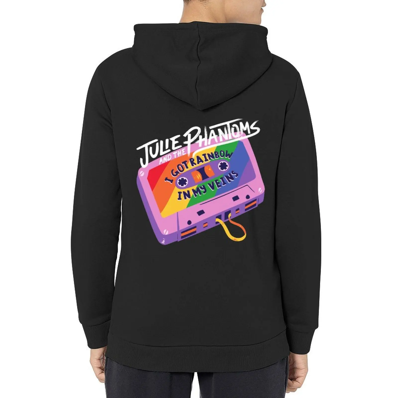 

julie and the phantoms- rainbow style1 Hoodie autumn new products men's winter sweater men's clothing hoodie oversize