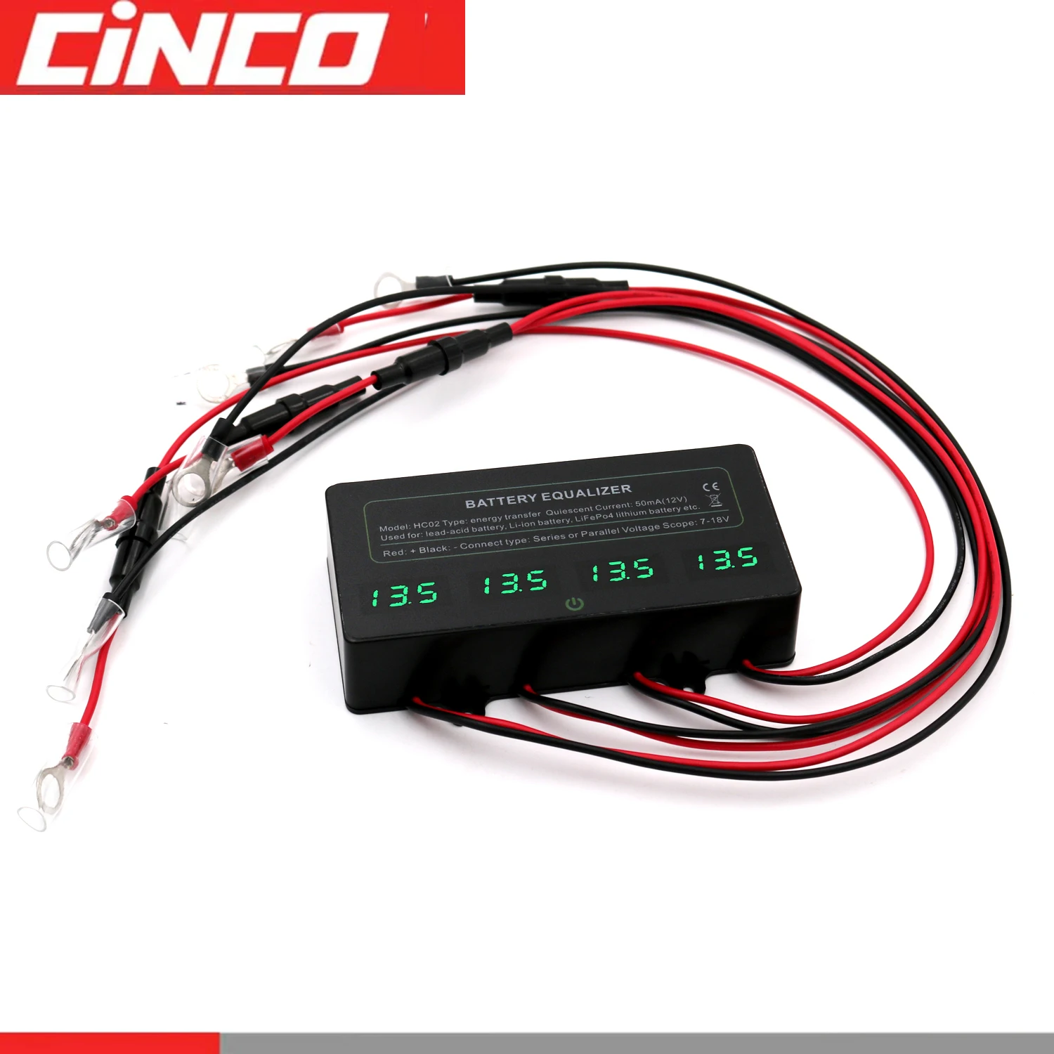 Battery Equalizer HA02 HC02 Batteries Regulators 4S Active Connect Solar System Charge Controller Voltage balancer 12/24/36/48V