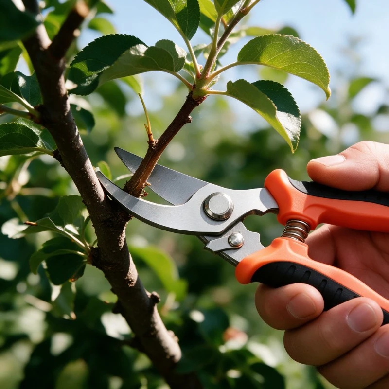 Stainless Steel Pruning Shears Garden Scissors Branch Cutter Heavy Duty Sharp for Orchard Fruit Picking Floriculture Garden Tool
