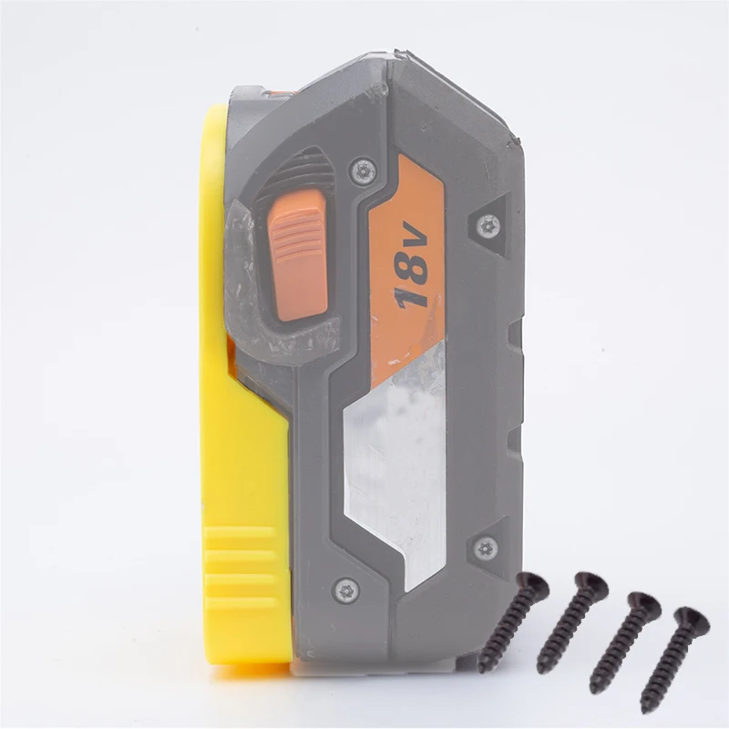Suporte de Suporte de Doca de Parede de Bateria de Lítio Ridgid Aeg 18v Series Bateria Não Incluída Pcs