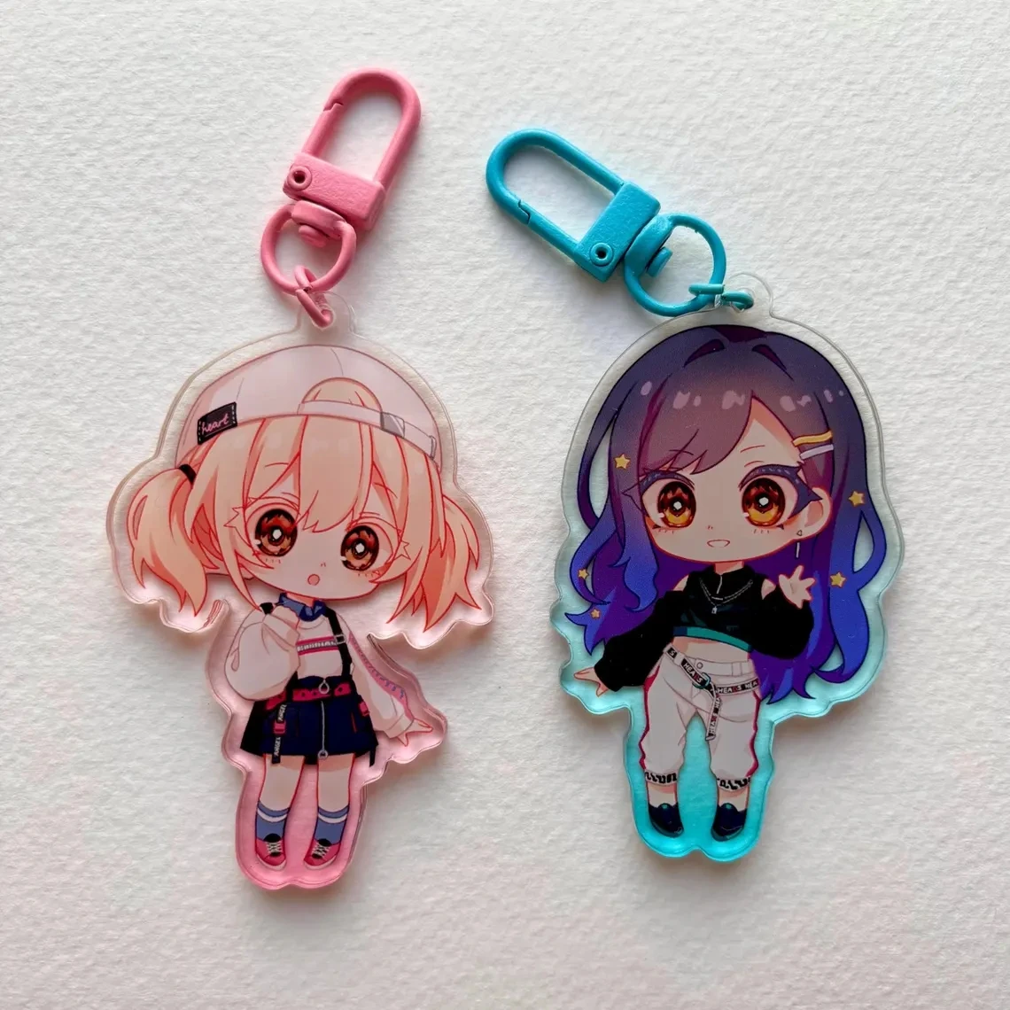 Vivid Bad Squad Acrylic Keychains Charms Project Sekai - Assorted Designs School Supplies Fan Art Collectible Items