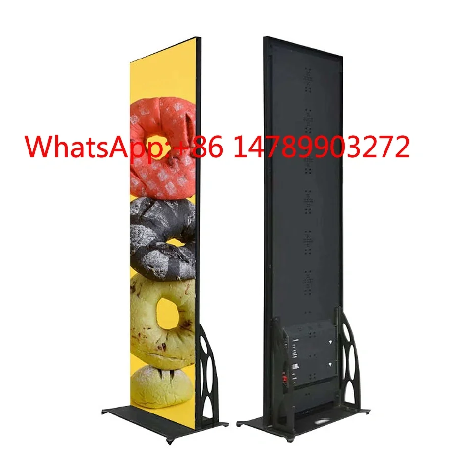 

Factory Ultra Thin Full Color Mirror LED Poster Screen for Advertising