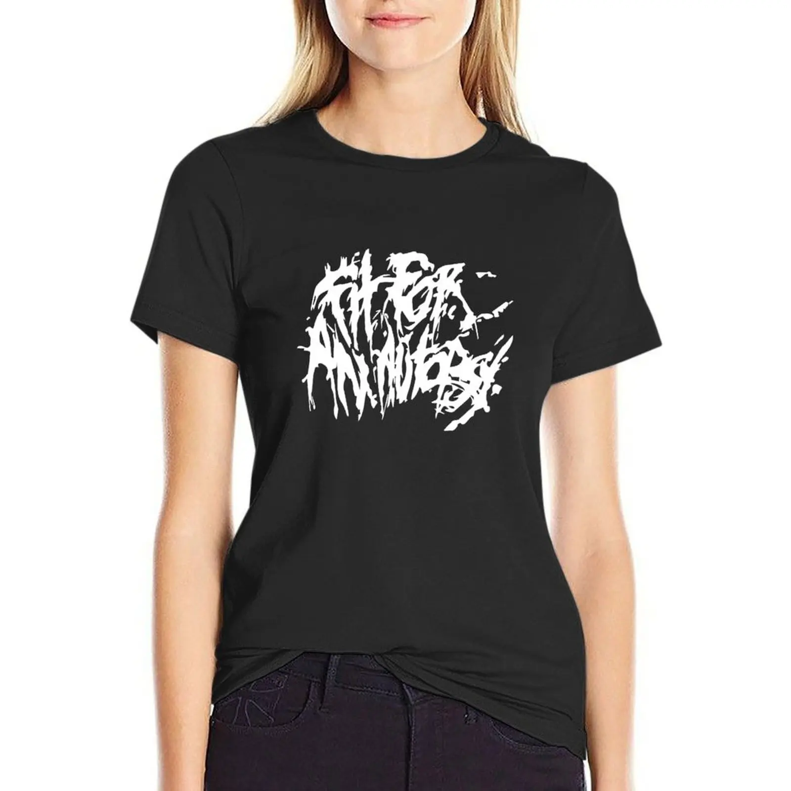 Fit For An Autopsy Fan Made Tees T-Shirt new edition kawaii clothes korean fashion tops Women