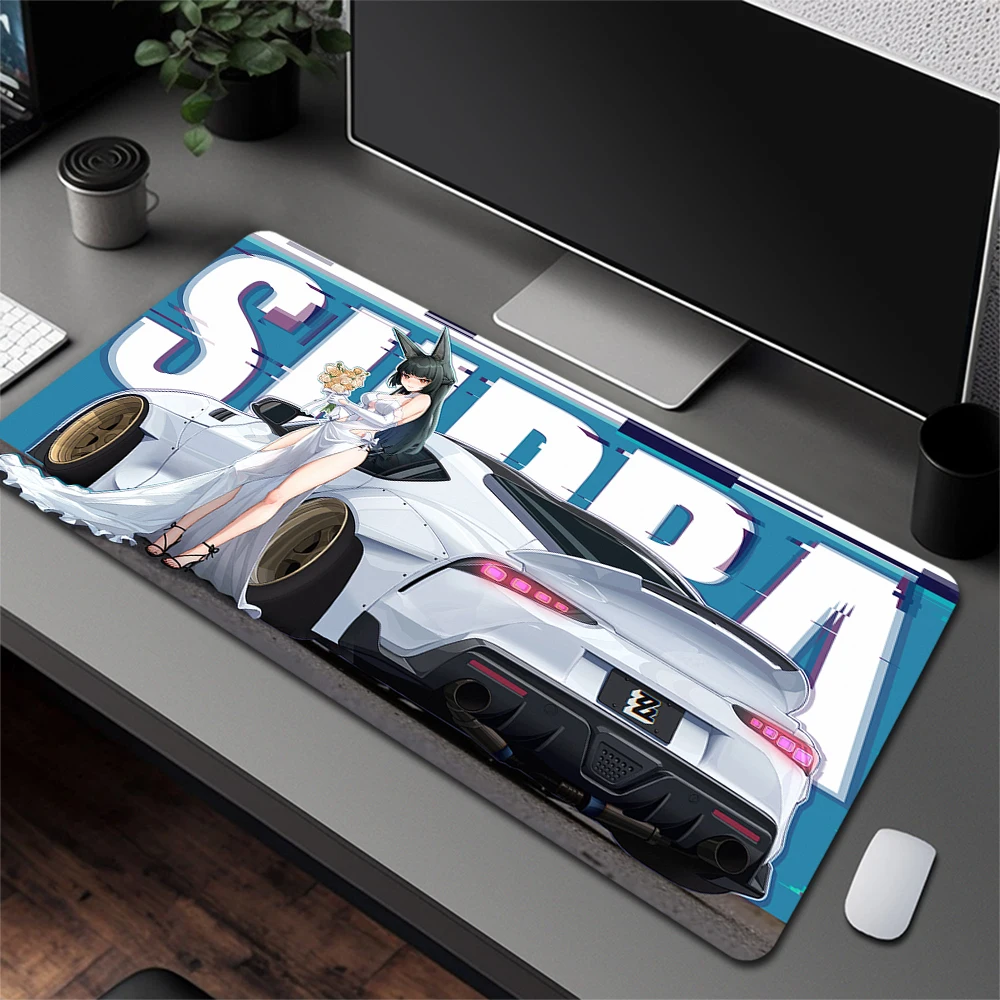 

Hoshimi Miyabi Gaming Mouse Pad Zenless Zone Zero Large Mousepad Gamer Professional Computer Mouse Mat HD Print Game Table Mat