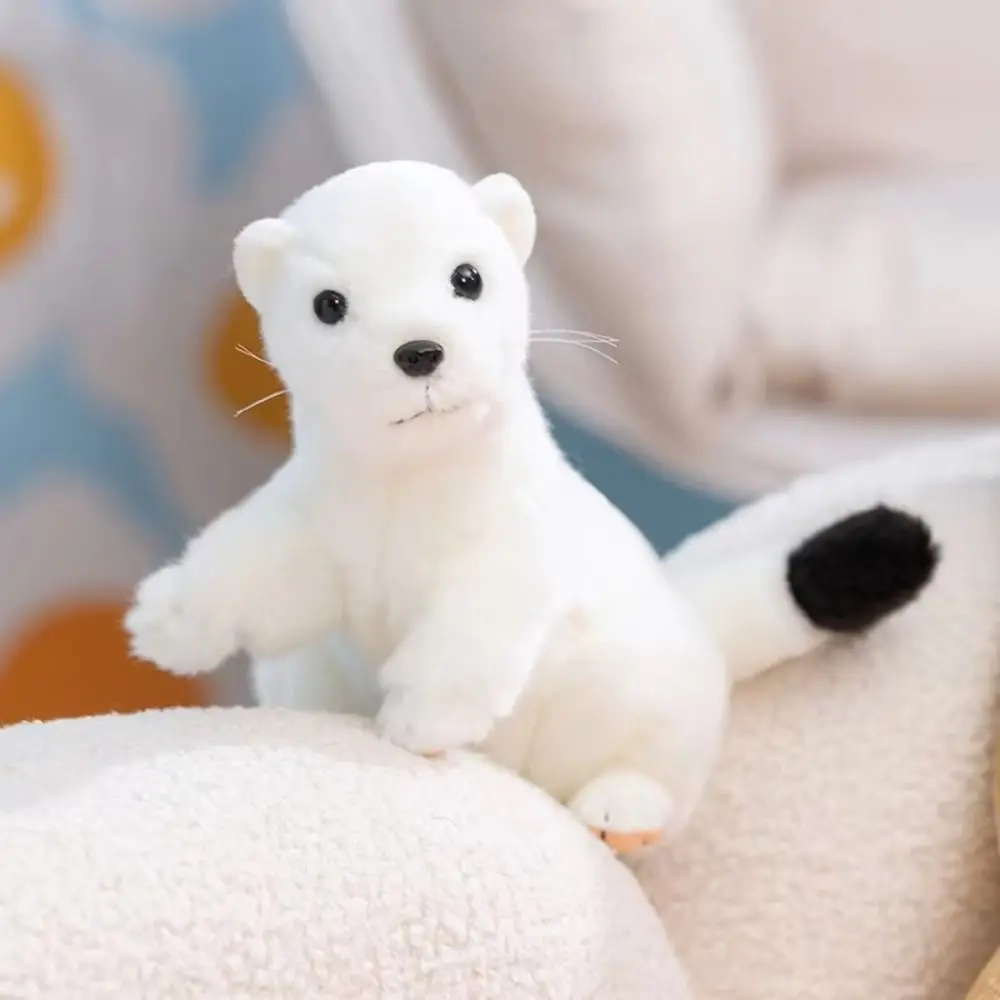 

Stuffed Doll Weasel Rat Plush Toy Realistice Simulation Weasel Plush Toy 20CM Cartoon Animals Ferret Plush Doll Gifts For Friend
