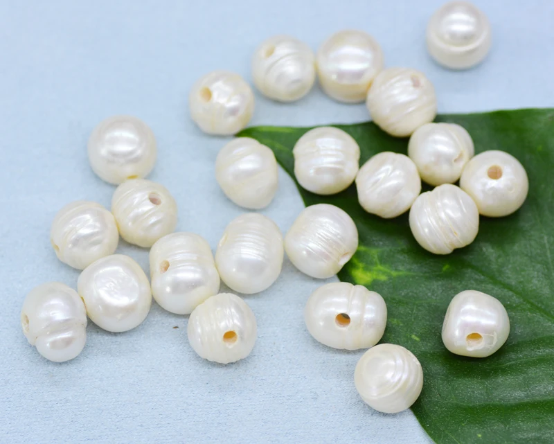 

1000pcs/lot 10mm Big Hole Freshwater Pearl Pearl Beads Loose Pearl Beads