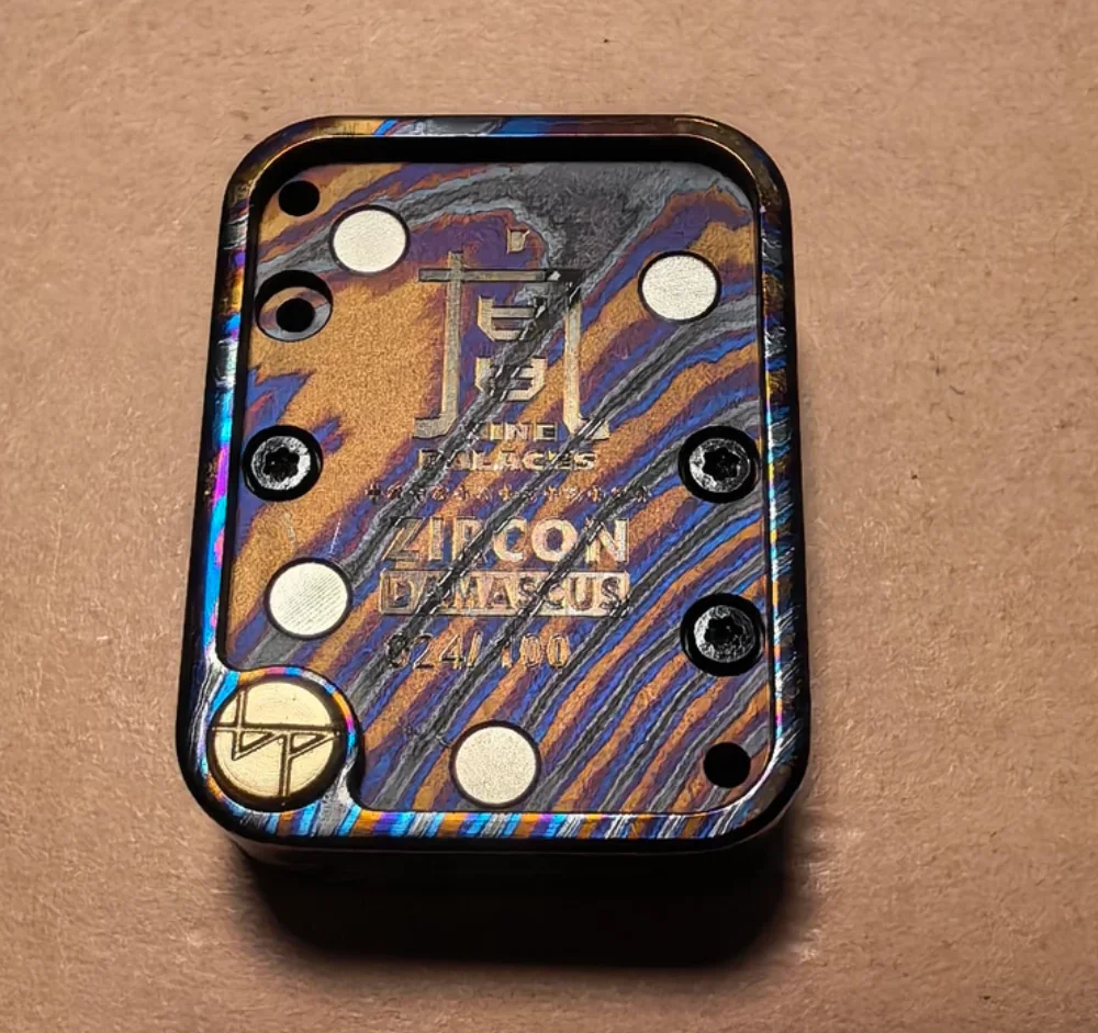 

Used EDC BPMods Nine Palace Zircuti fidget slider decompression toy