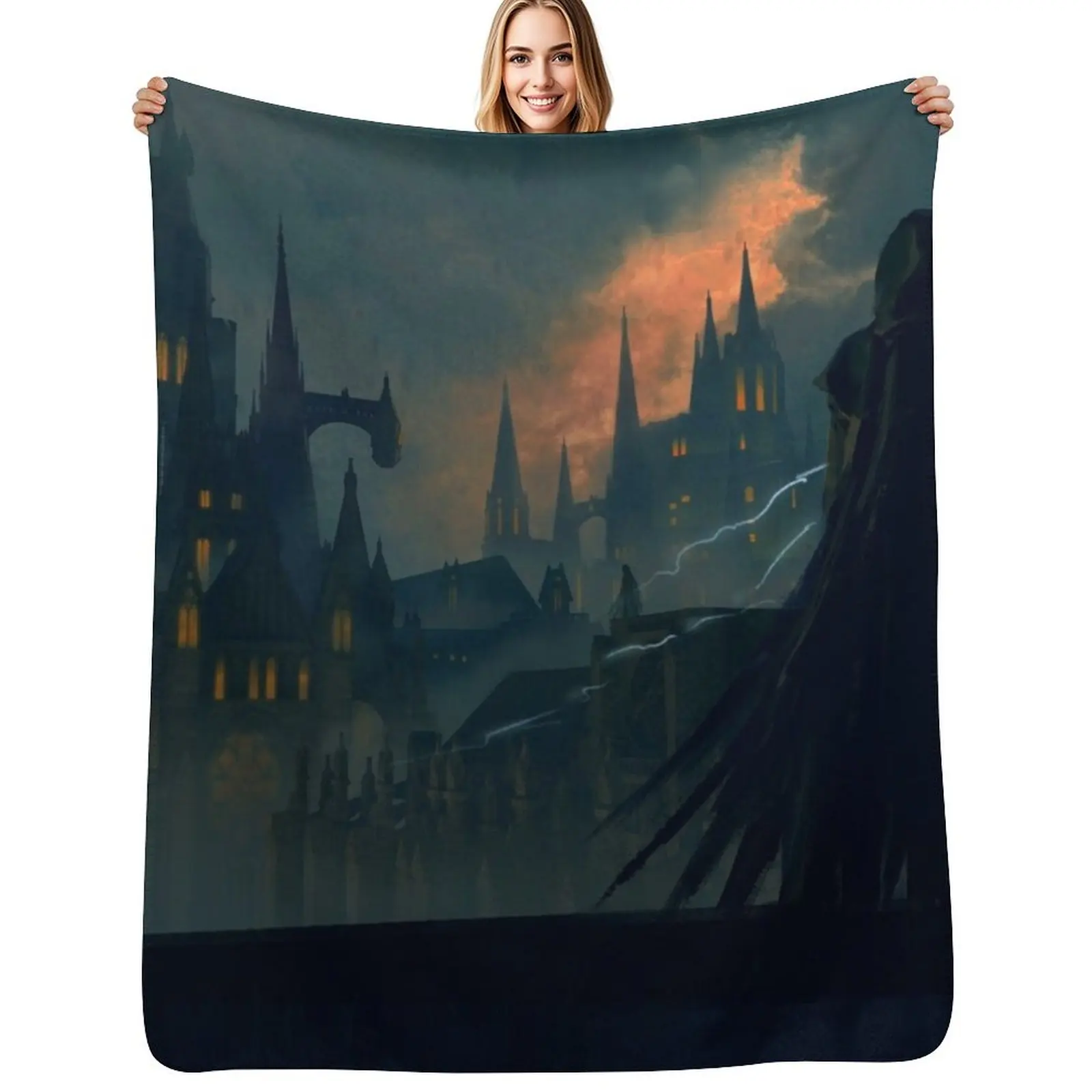 Mistborn - The Final Empire Throw Blanket Soft Sherpa Fleece Warm Blanket for Winter